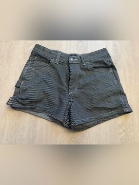Dickies Striped Black & White Women’s Casual Shorts